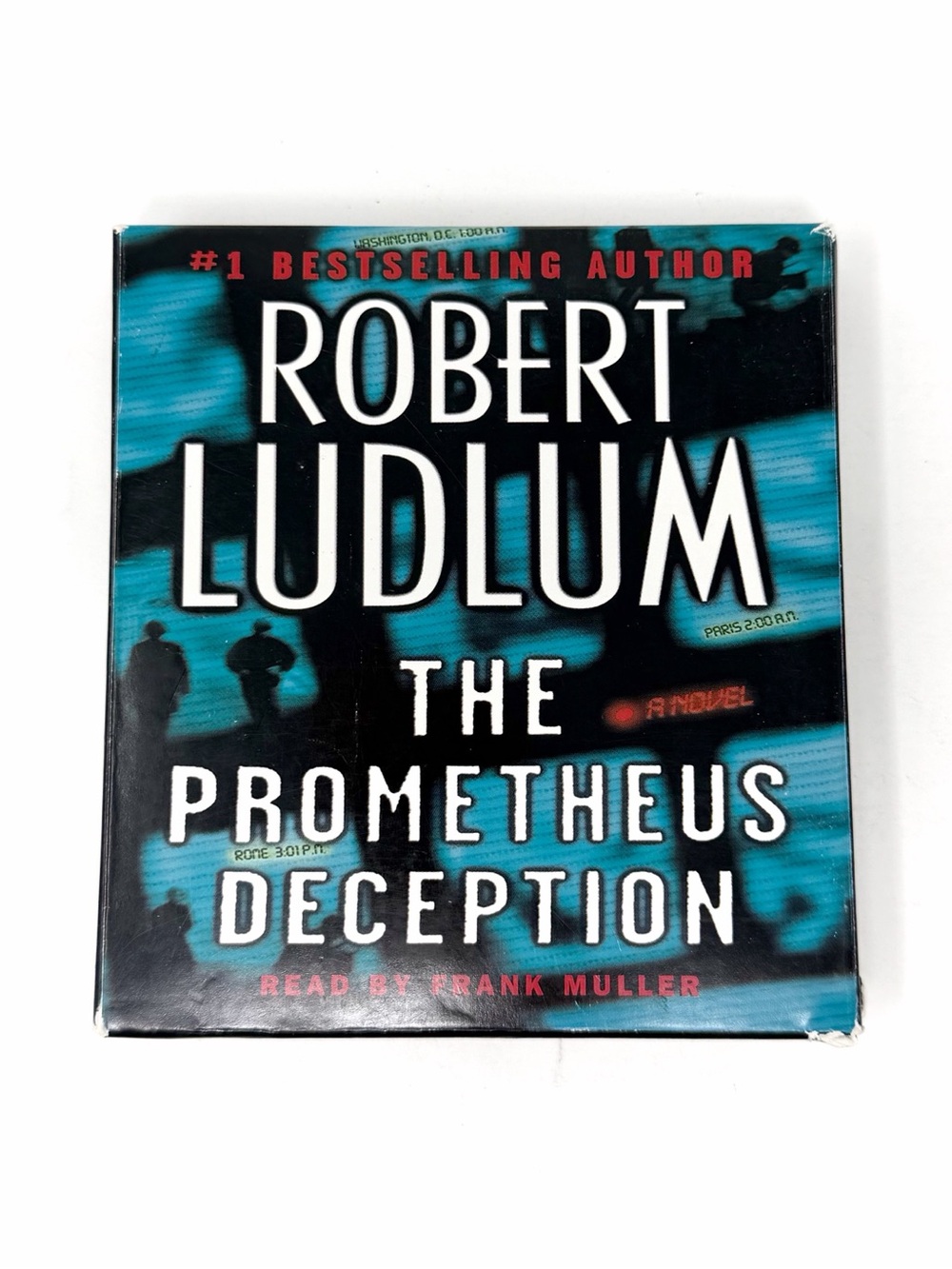 Robert Ludlum The Prometheus Deception Audiobook CD Frank Muller Thriller